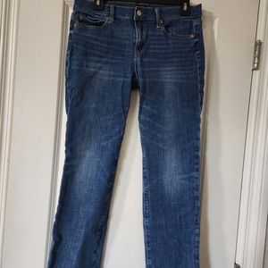 TWO pairs of gap womens jeans